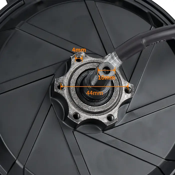 Roue de moteur de moyeu de vélo électrique de 14 pouces