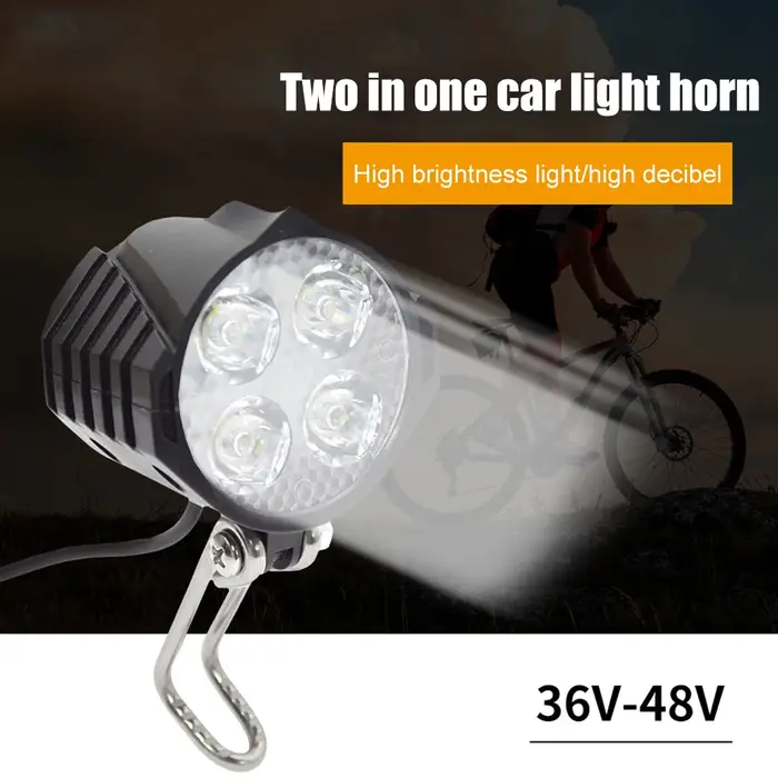 Kit d'éclairage LED pour trottinette électrique : phare avant