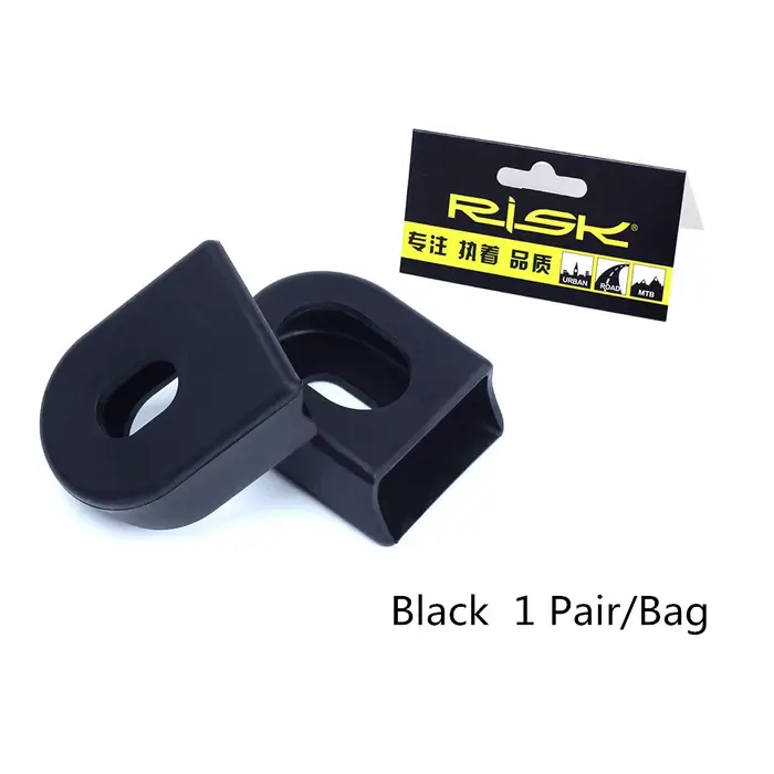 Couvercle de protection de manivelle de vélo en Silicone