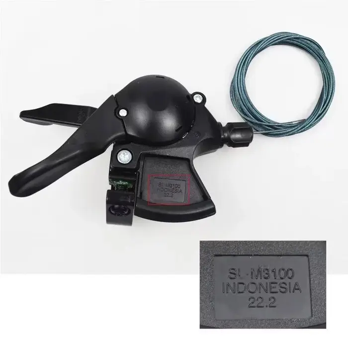SHIMANO Alivio 9 vitesses SL M3100 droit Rapidfire Plus levier de changement de vitesse bande de serrage 9v vtt vélo