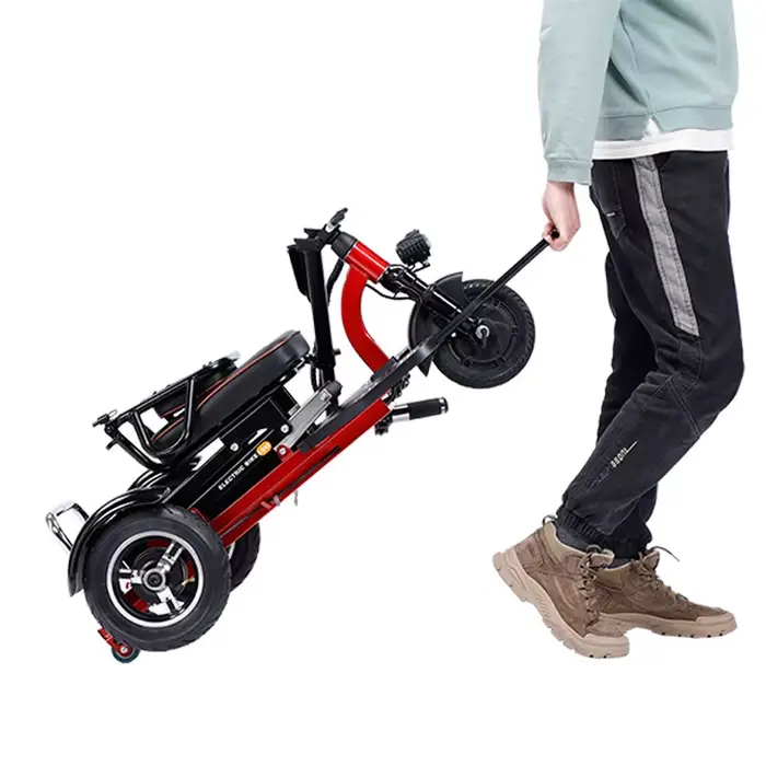 Tricycle électrique pliable pour adultes