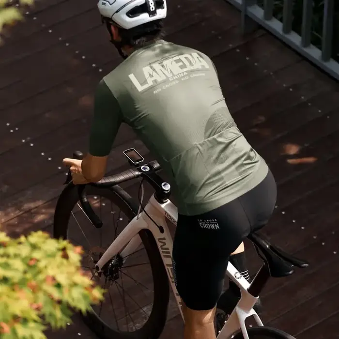 LAMEDA maillots hommes manches longues vtt vélo chemises tout-terrain