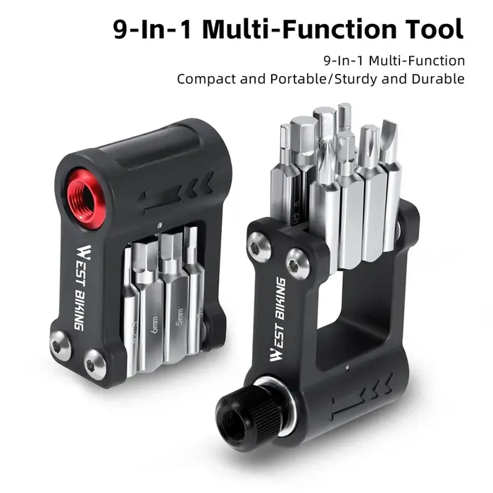 WEST BIKING – outils de vélo multifonctionnels 9 en 1