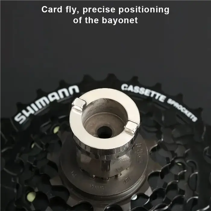 Cassette de dissolvant de corps de moyeu libre de vélo