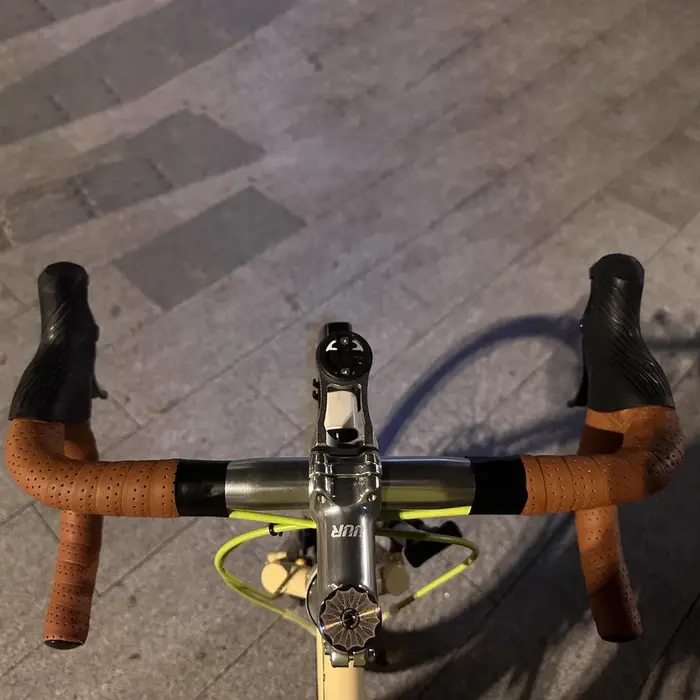 Tige de guidon de vélo de route en alliage d'aluminium