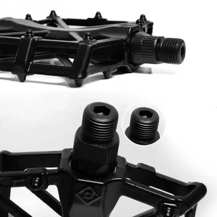 2 pièces Pédales de vélo ultralégères en alliage d'aluminium pour VTT