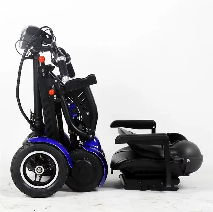 Scooter de mobilité pliable multi-Terrain pour adultes avec 4 roues