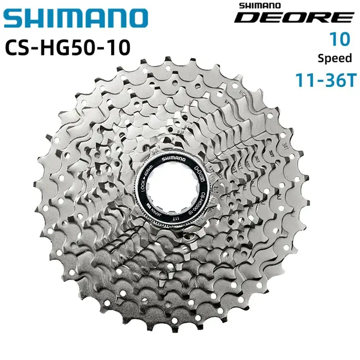 Shimano DEORE HYPERGLIDE CS-HG500 Cassette de route 10 vitesses 12-28T 11-25T/32T/34T CS-HG50-10 11-
