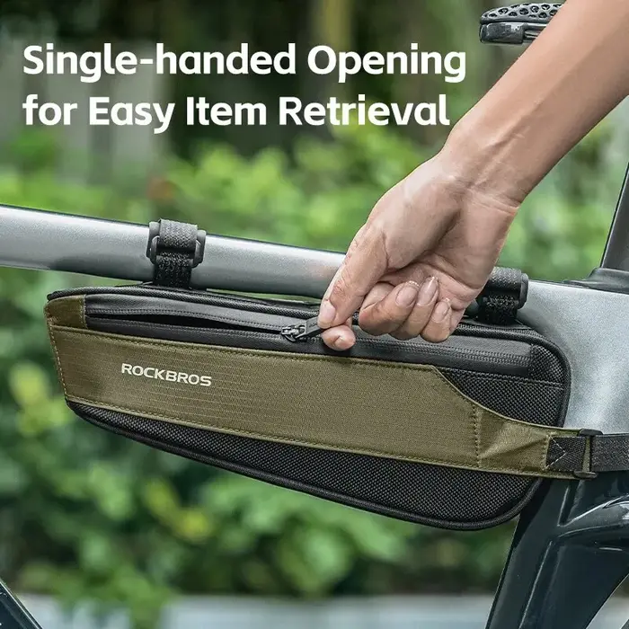 ROCKBROS sac de vélo Portable cyclisme haut bas Tube sac vtt route téléphone sac à outils réfléchiss