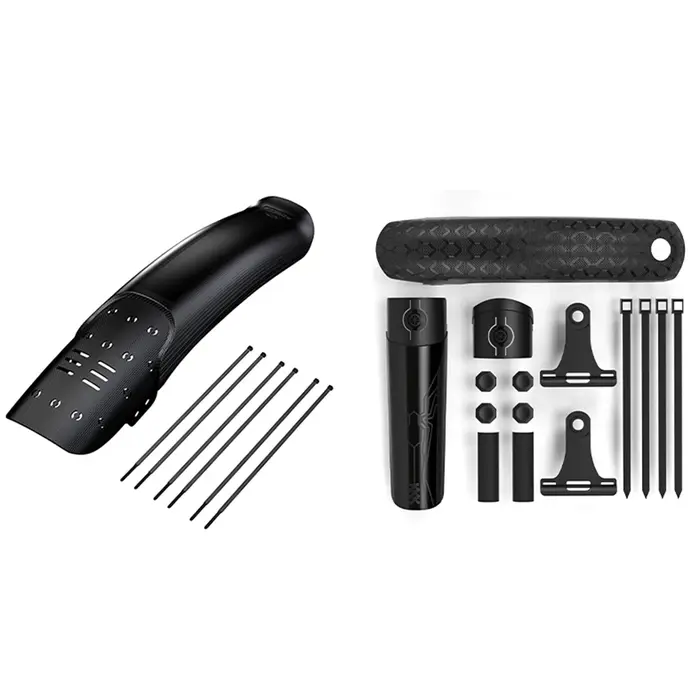 Garde-boue avant et arrière de vélo léger, garde-boue de roue de vélo de montagne réglable, coque rigide, accessoires de cyclisme
