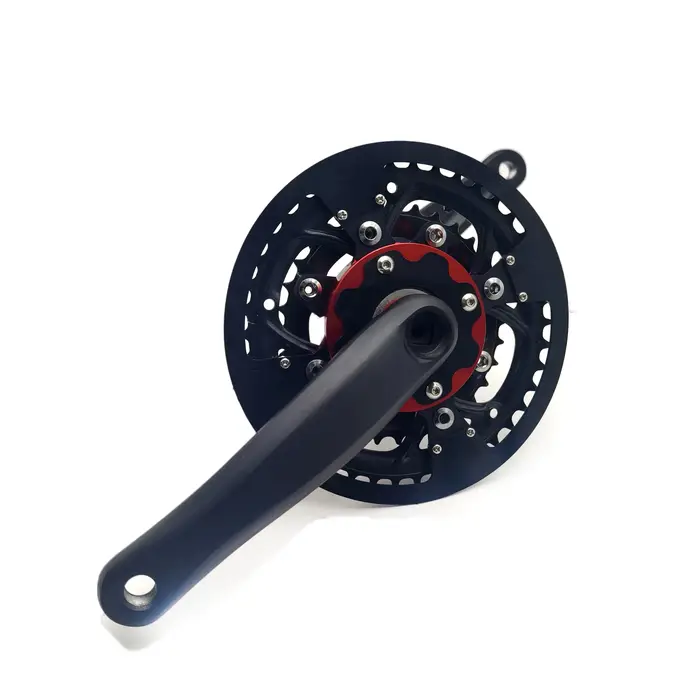 Pédalier pour kit de moteur à entraînement central VTT électrique manivelles à roue libre