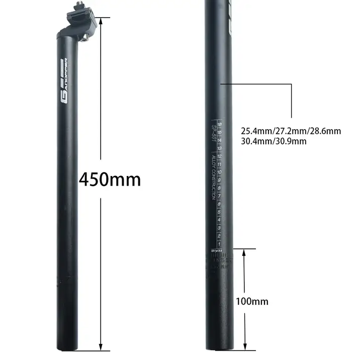 Tige de selle de vélo Tube