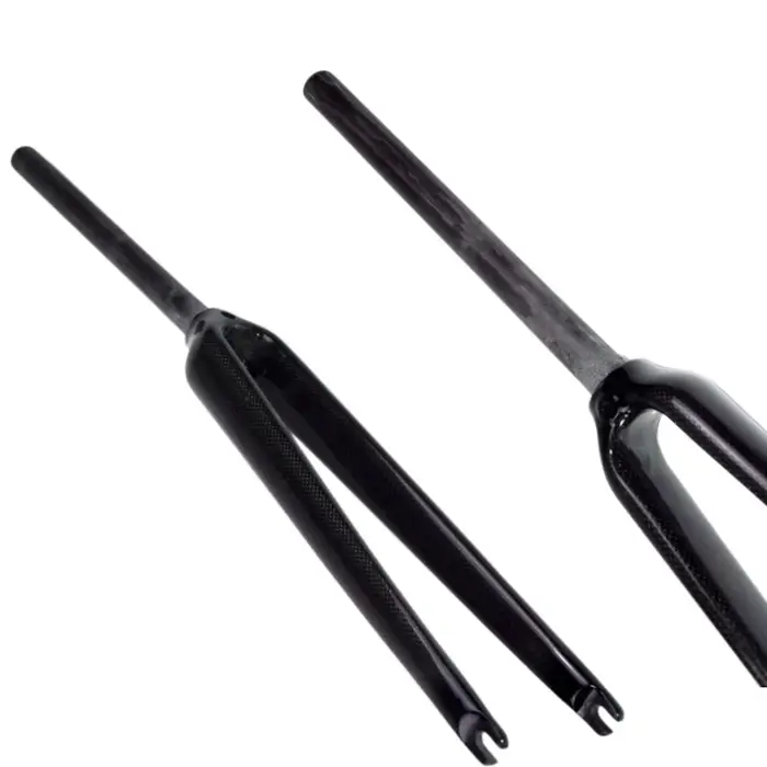 Fourche en carbone 25.4mm vélo de route de course brillant mat 3K UD