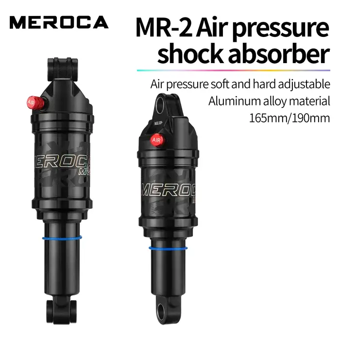 Amortisseur arrière à pression d'air réglable pour vélo