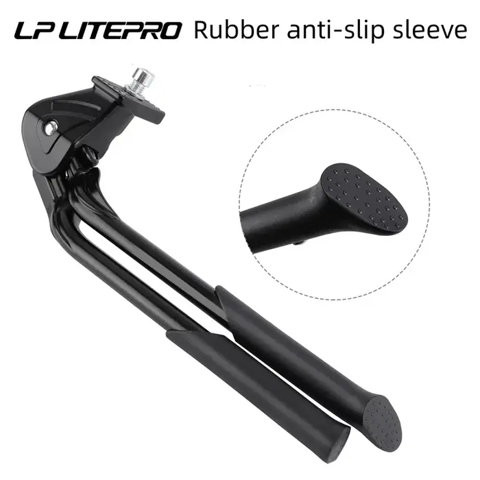 Vélo pliant VTT double béquille milieu parking taille peut être ajusté support