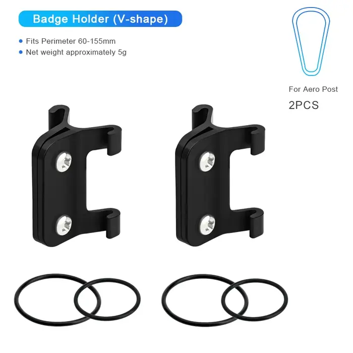 Support de plaque d'immatriculation de vélo TriDuvet