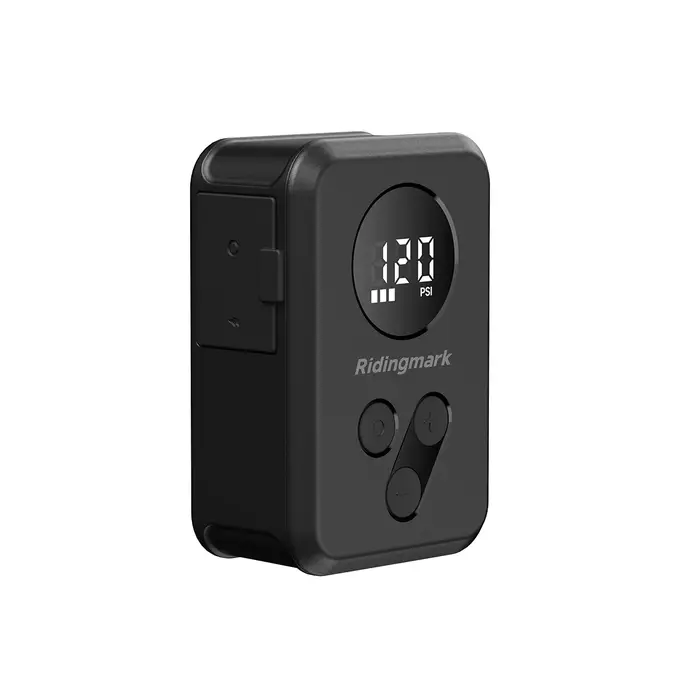 Ridingmark – gonfleur de pneus de vélo électrique étanche IPX4, 120PSI, jauge de pression LED, pompe