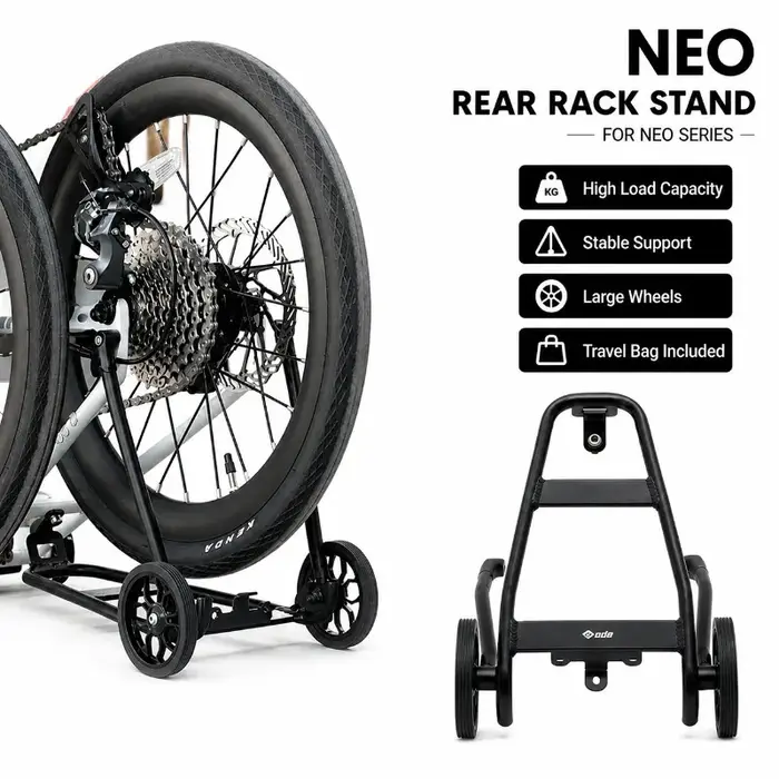 Porte-bagages arrière en alliage d'aluminium pour vélo pliant Brompton JAVA NEO