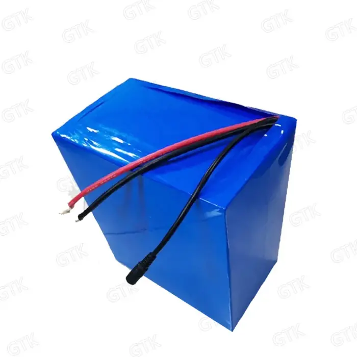 Pack de batteries lithium Lifepo4 Gtk 16S 48V 40Ah 50Ah avec BMS Bluetooth 50A 80A et application pour scooter