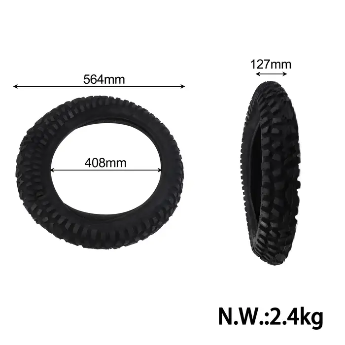 Pneu tout-terrain antidérapant élargi en caoutchouc sous vide 20x5.0 20x4.0 pour vélo électrique 20 pouces