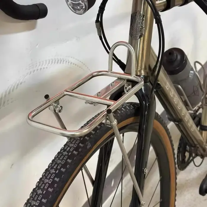 Porte-vélos en acier inoxydable