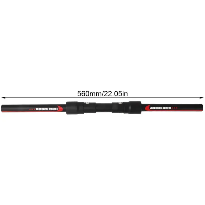 Guidon de vélo de montagne pliable à dégagement rapide