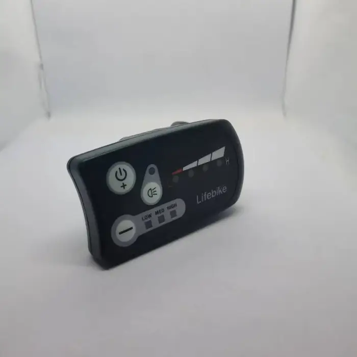 Lifebike Hybird 36V affichage LED Intelligent (personnalisé) du panneau d'ordinateur numérique de vélo électrique KM 5