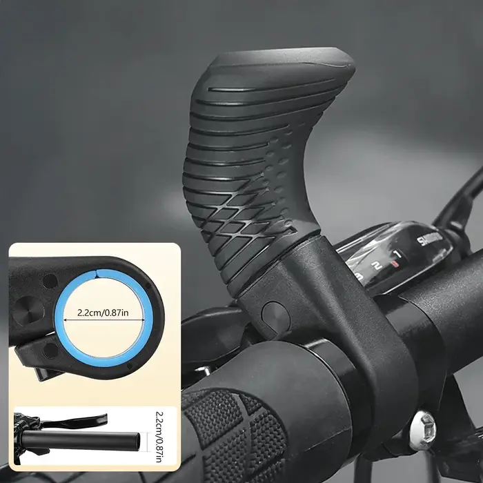 1 paire de poignées de pouce de vélo vtt