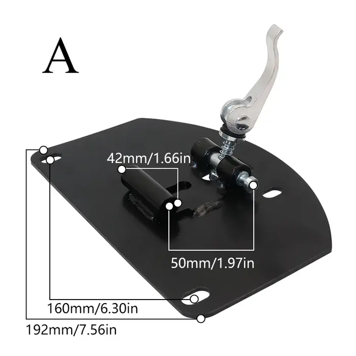 Accessoires de réparation pour KUGOO M4/M4 PRO/M5 : Tube inférieur de fixation de selle en métal pour trottinette électrique 10 pouces