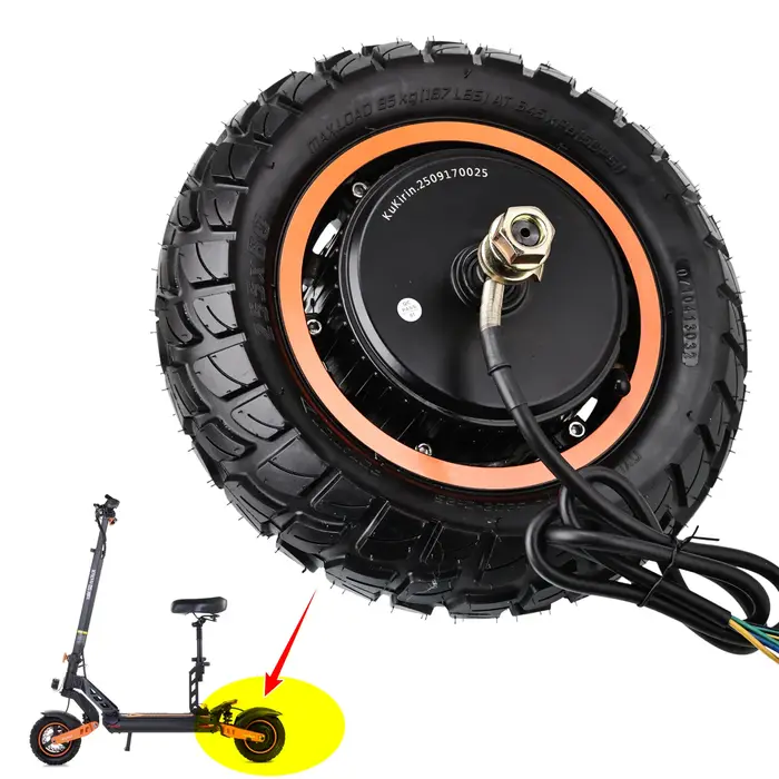 Moteur sans balais 1000W pour Scooter électrique Kukirin G2 MAX