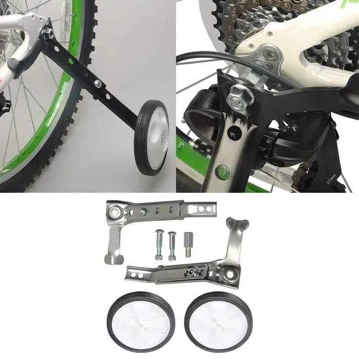 Paire de roues d'entraînement de vélo