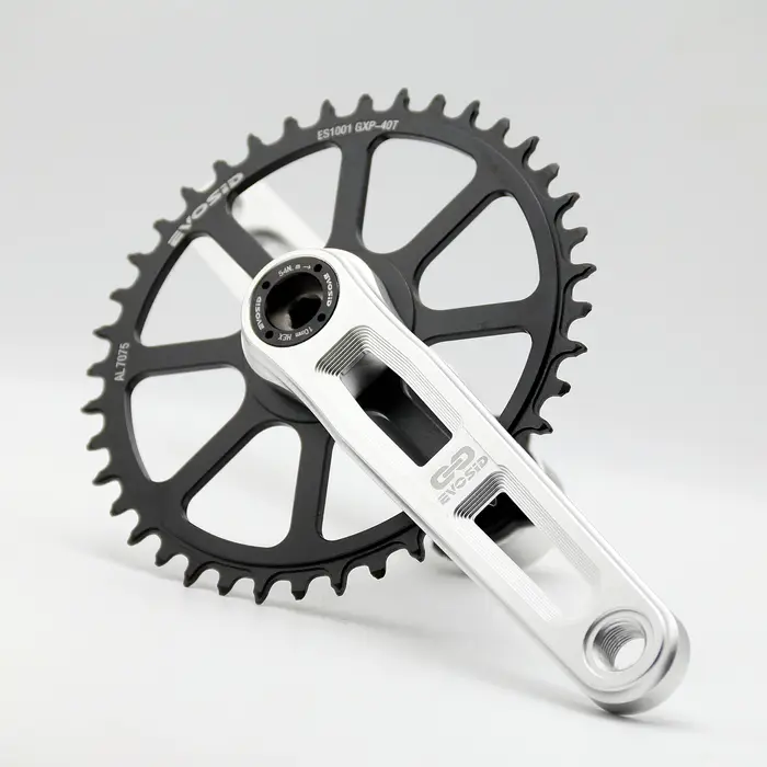 EVOSID manivelle de vélo de route ultralégère 160/165/170mm pédalier