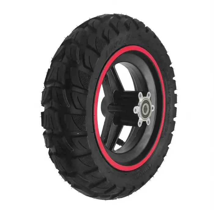 Pneus tubeless de 10 pouces conçus pour les roues de trottinettes électriques tout-terrain