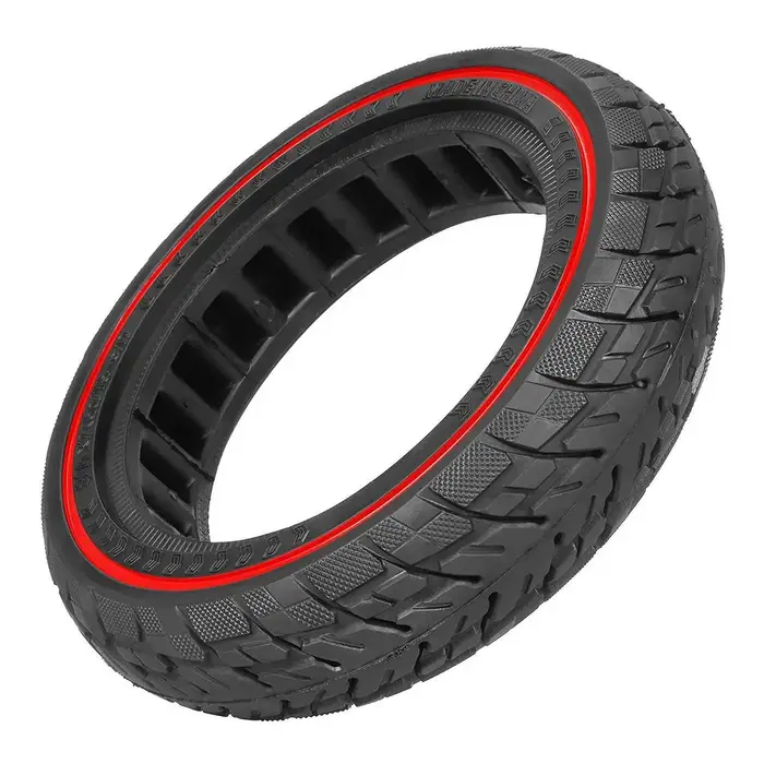 Pneu de Scooter électrique 8.5 pouces 8 1/2*2, pneu solide 50/75 – 6.1 pour Xiao * Mi M365, pneu en caoutchouc, roue 8.5 pouces