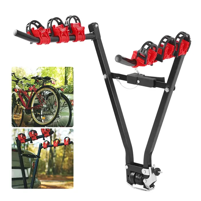 Porte-vélo de voiture, support de remorquage arrière d'automobile