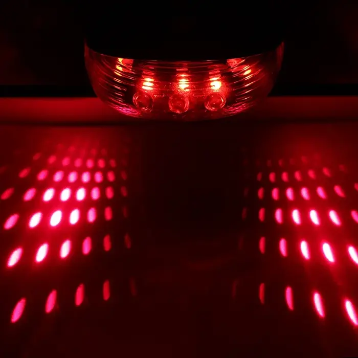 Feux LED pour vélo, 2 Laser