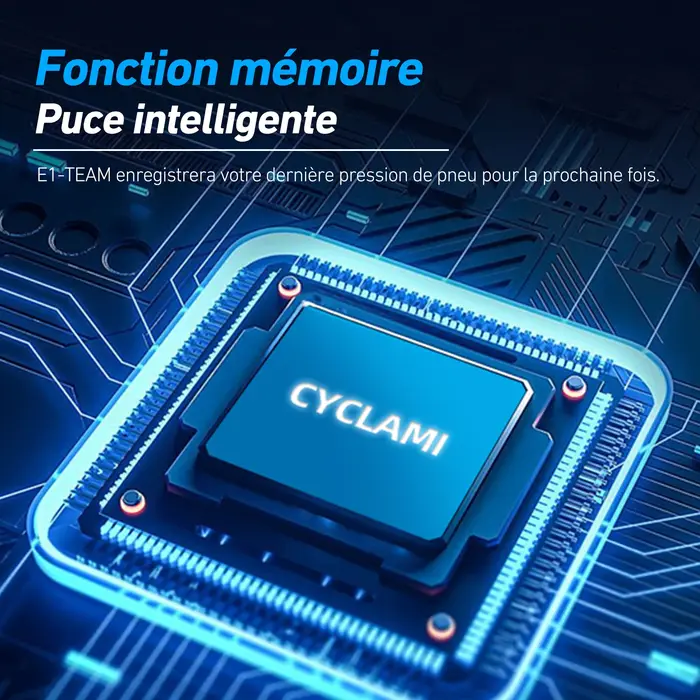Pompe électrique à Air ultralégère pour vélo CYCLAMI E1