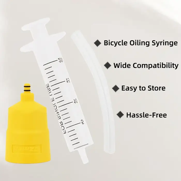 Kit de purge et d'injection de liquide de frein pour vélo