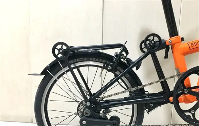 Litepro-Porte-bagages en alliage d'aluminium pour Bromsilice Mini