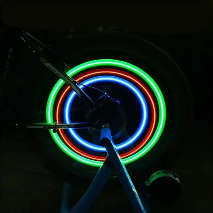 Feux de rayons de vélo étanches et brillants