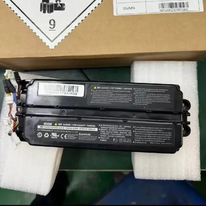 Batterie 100% originale pour Scooter électrique Ninebot NEG0601-M E8 E10 E12, 21.6V, 2550mAh