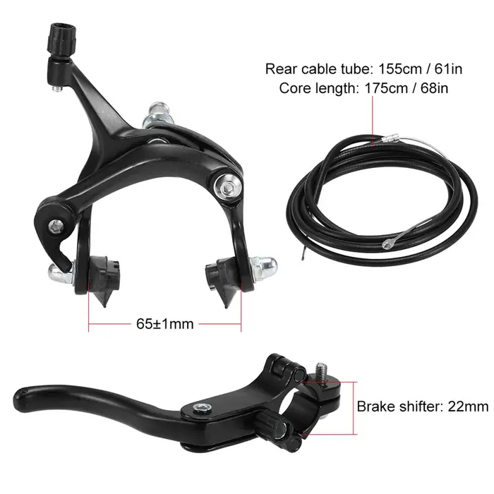 Étrier de frein arrière de vélo Kit