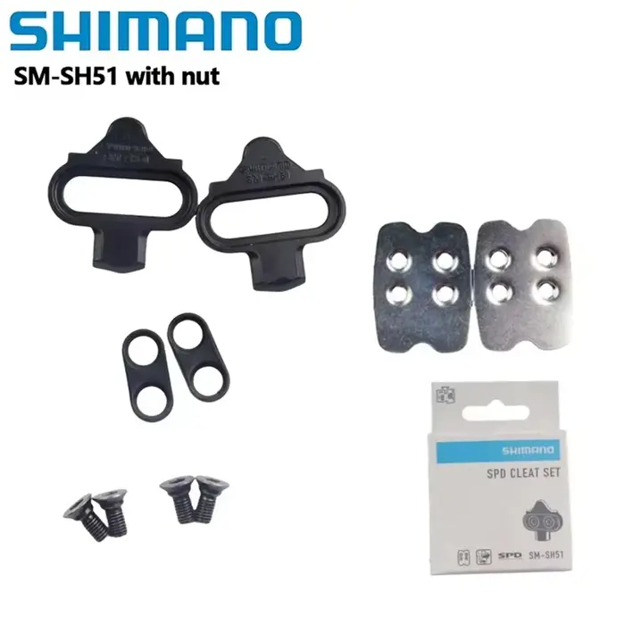 SHIMANO SPD nouveau CL-MT001 SM SH51 SH56 pédale crampons plaque vélo flotteur montagne