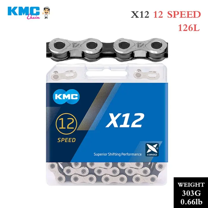 KMC chaîne vtt 12 11 10 9 8 7 6 vitesses vélo de route courant X12 X11 X10 X9 X8 S1 chaînes