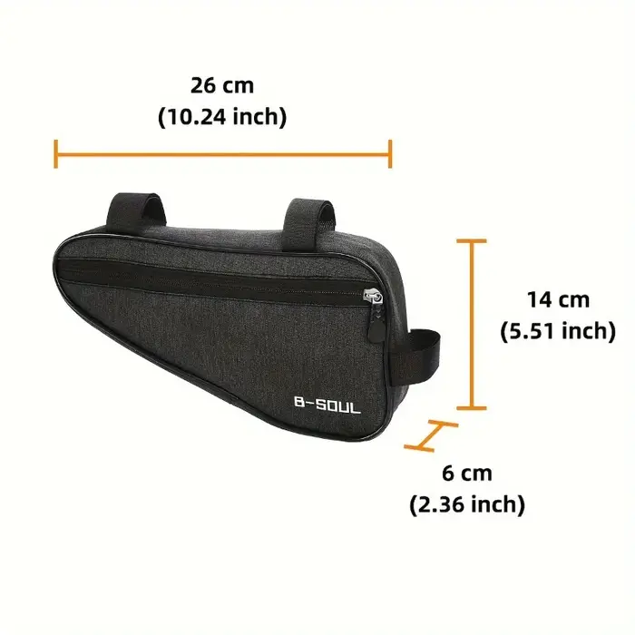 Sac triangulaire de vélo
