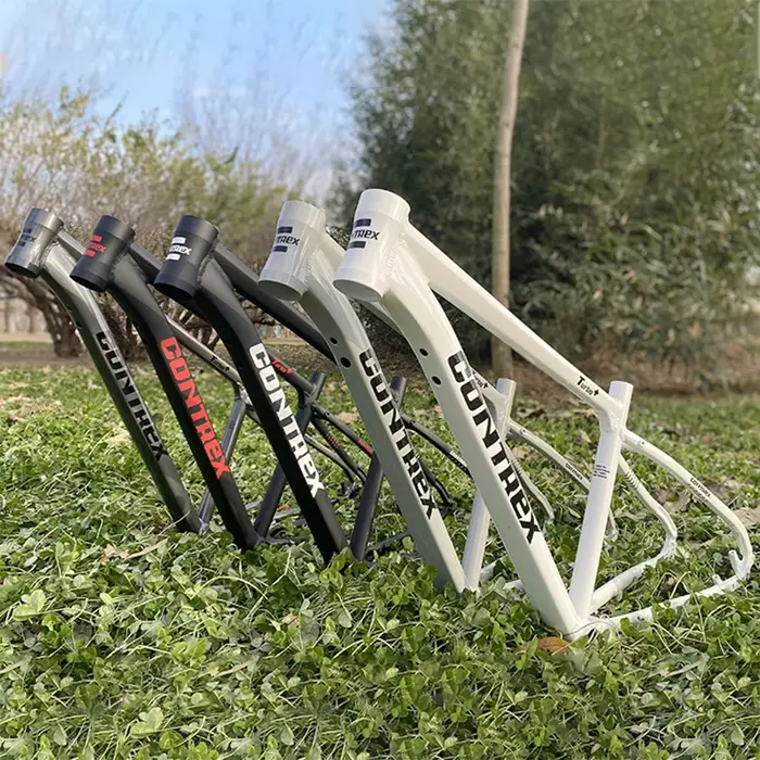 Cadre de vélo de montagne de 27.5 pouces 29 pouces, adapté au cône de frein à disque/tuyau de direction droit, pièces de cyclisme en alliage d'aluminium 6061 O.L.D135mm