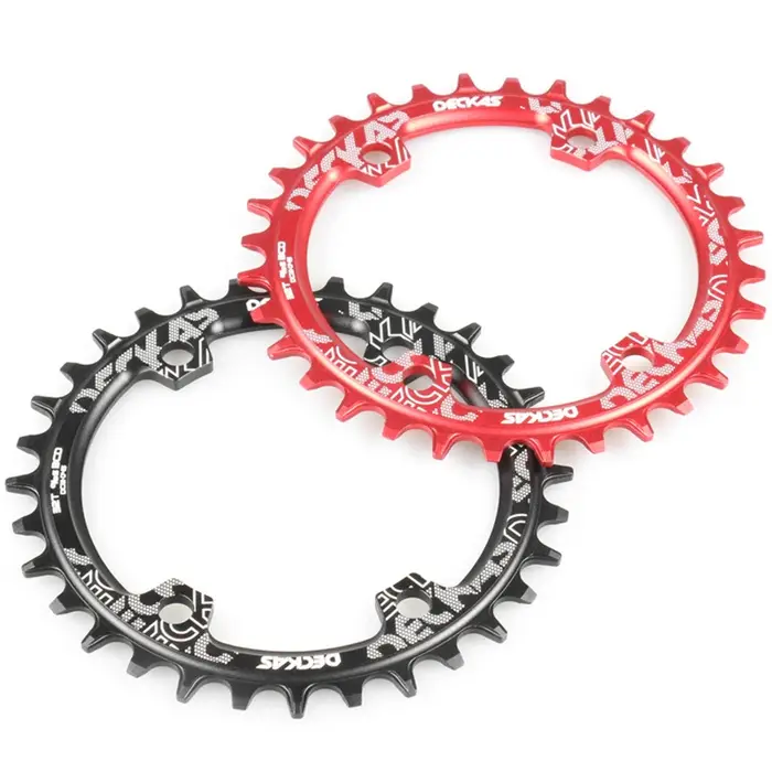 DECKAS Coroa BCD 96 asymétrique 36T 34T étroit large 96BCD plateau de vélo 36 34 dents anneau de chaîne