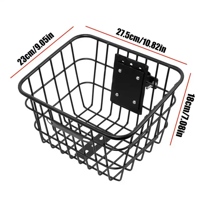 Panier de Scooter électrique détachable en fer