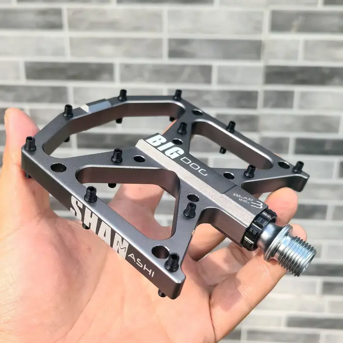 Pédales grand chien VTT 3 roulements vélo portant larges