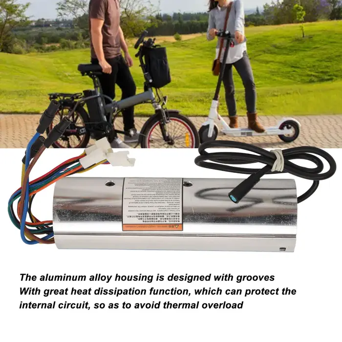 Panneau de commande de scooter en alliage d'aluminium